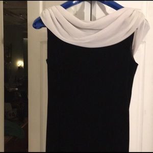 Long velvet evening gown